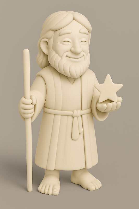 Abraham paint-your-own Kingdom Heroes figure