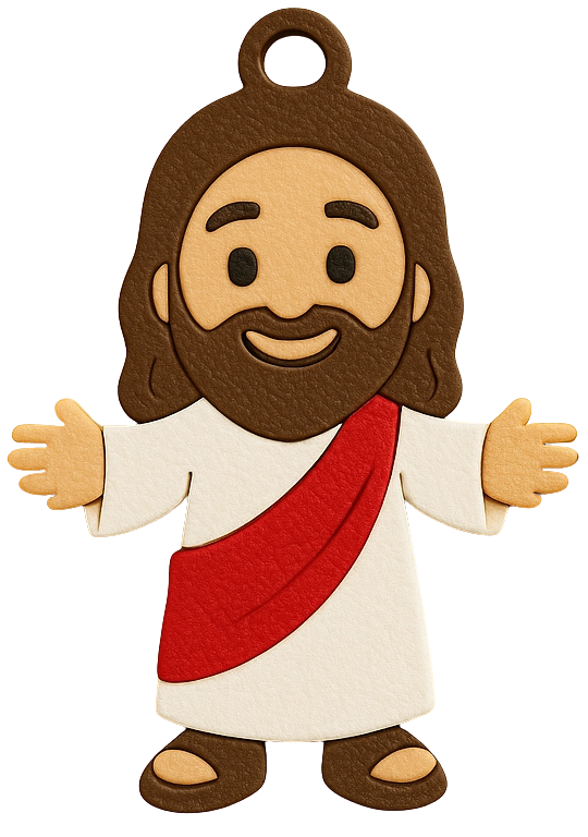 Jesus Keychain – Carry Faith Wherever You Go (Legacy Line Collection)
